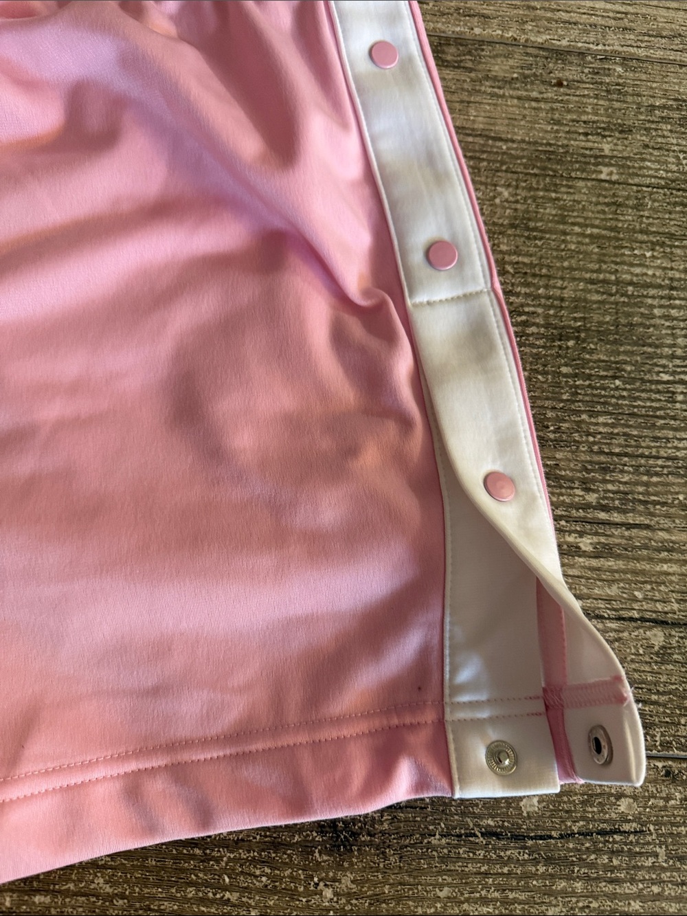 Adidas Originals Pink and White Athletic Clip Shorts - Picture 6 of 6